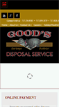 Mobile Screenshot of goodsdisposalservice.com